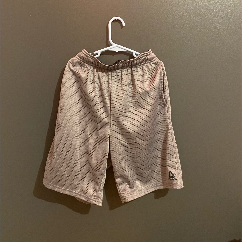 Reebok grey boys gym shorts
